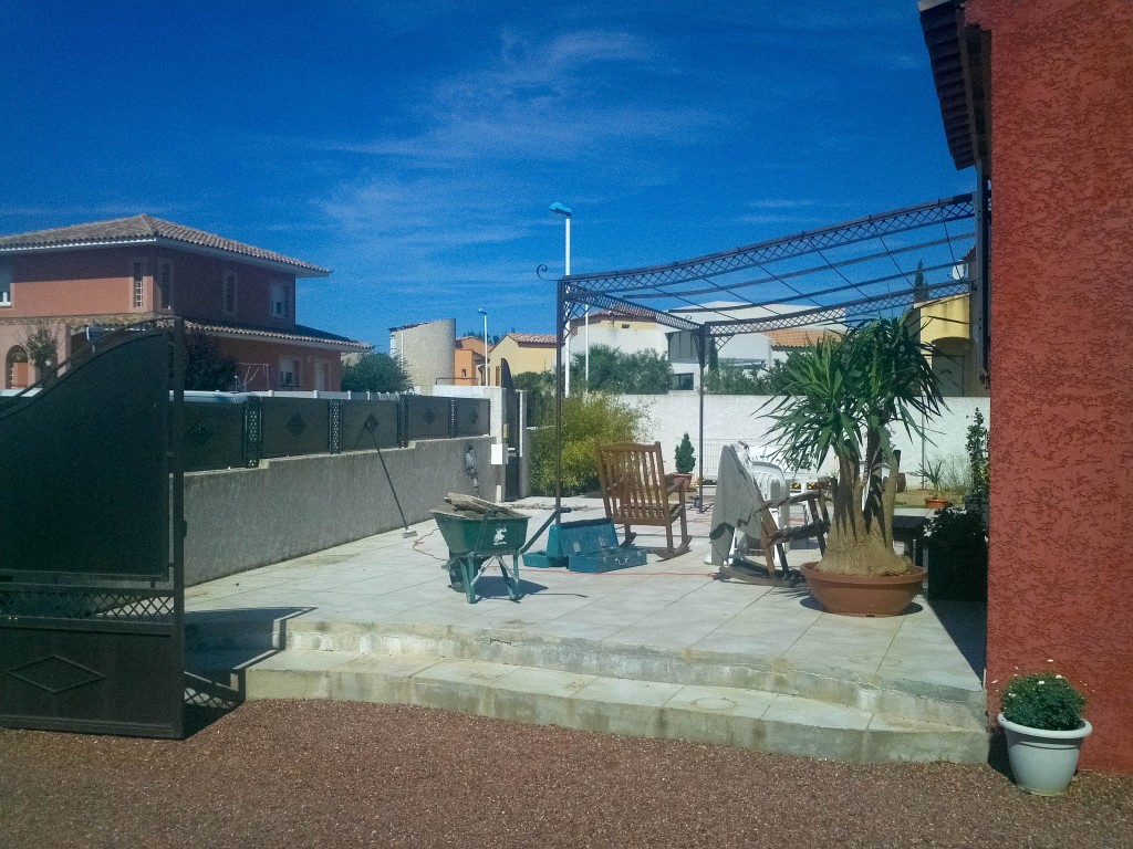 Réorganisation d'une terrasse Reorganisation d'une terrasse