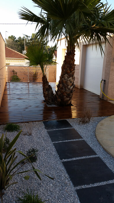 Création terrasse : après travaux
