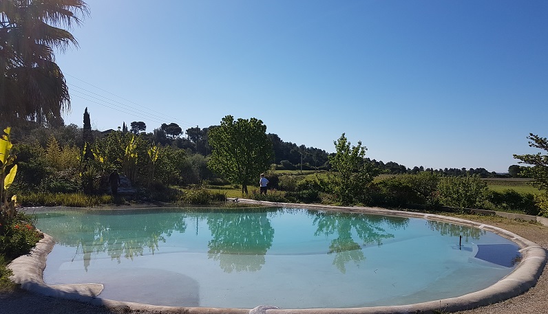 piscine naturelle Pézenas