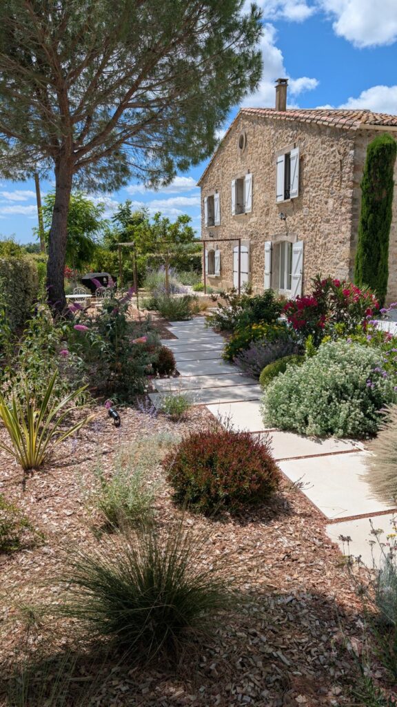 conception de jardin sec